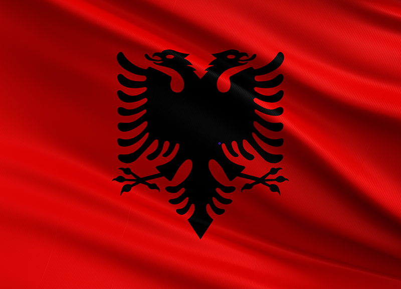 albania flag