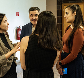 people being supported