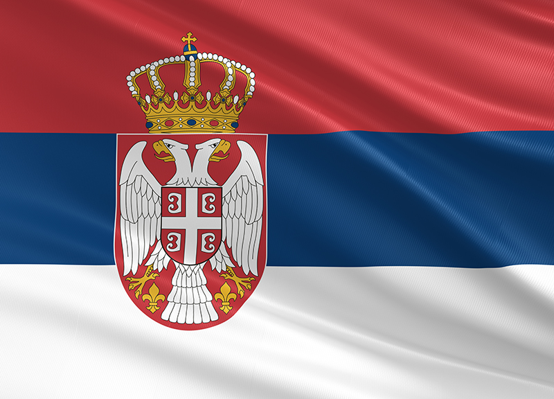 serbia flag